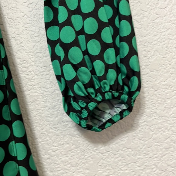 Milly Siena Polka Dot Wrap Dress - Picture 8 of 16